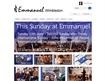 Tablet Screenshot of emmanuelwimbledon.org.uk